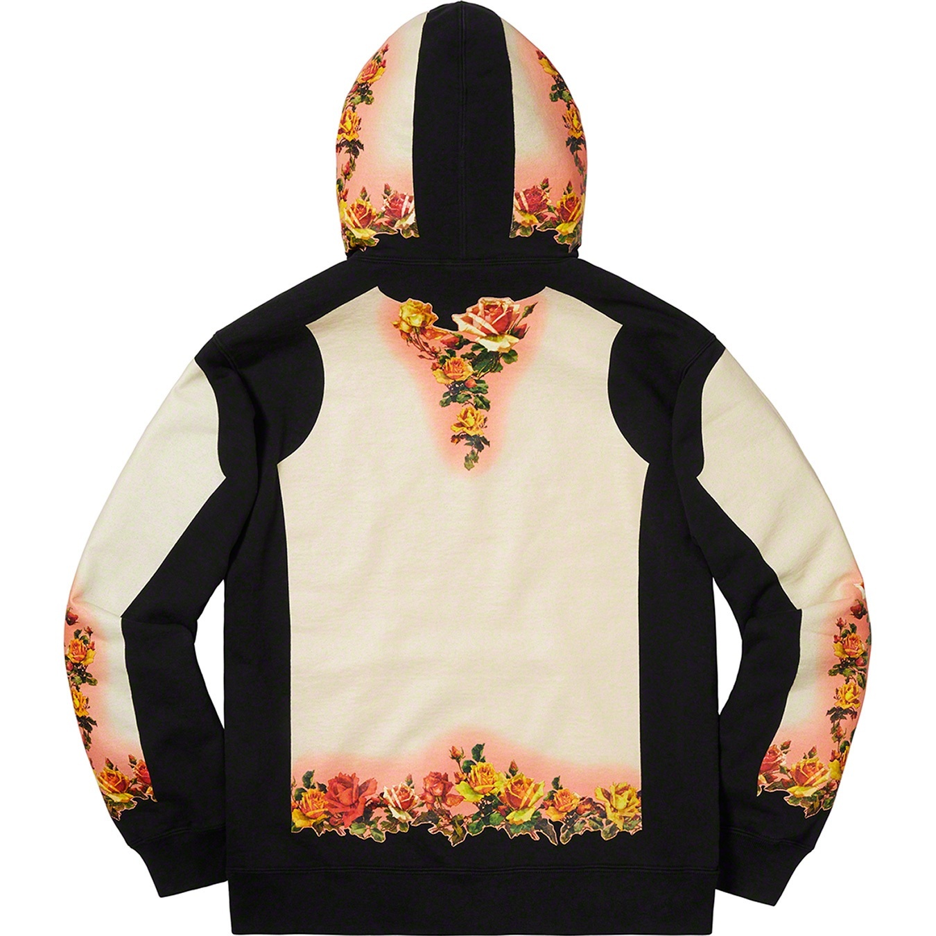 Supreme®/Jean Paul Gaultier® Floral Print Hooded Sweatshirt view 3